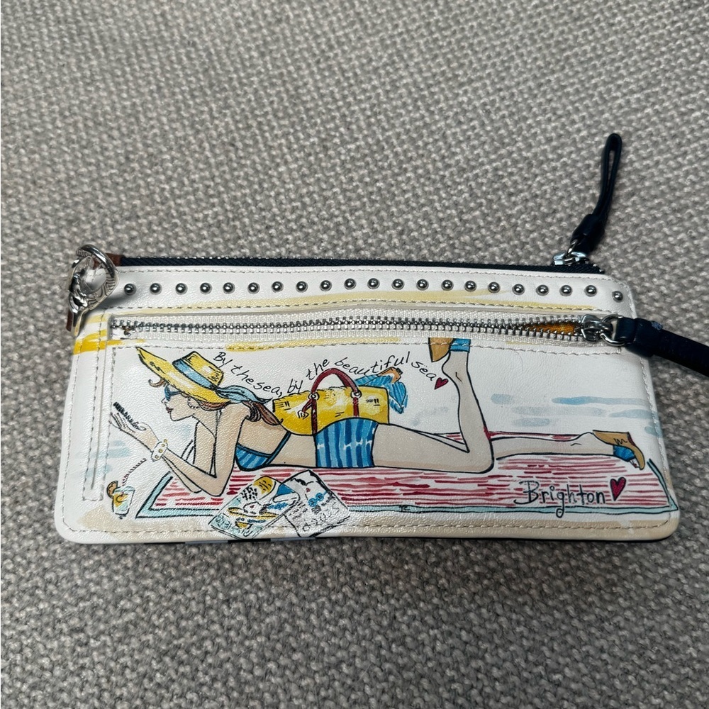 Brighton fashion wallet with watercolor design - Picture 2 of 6